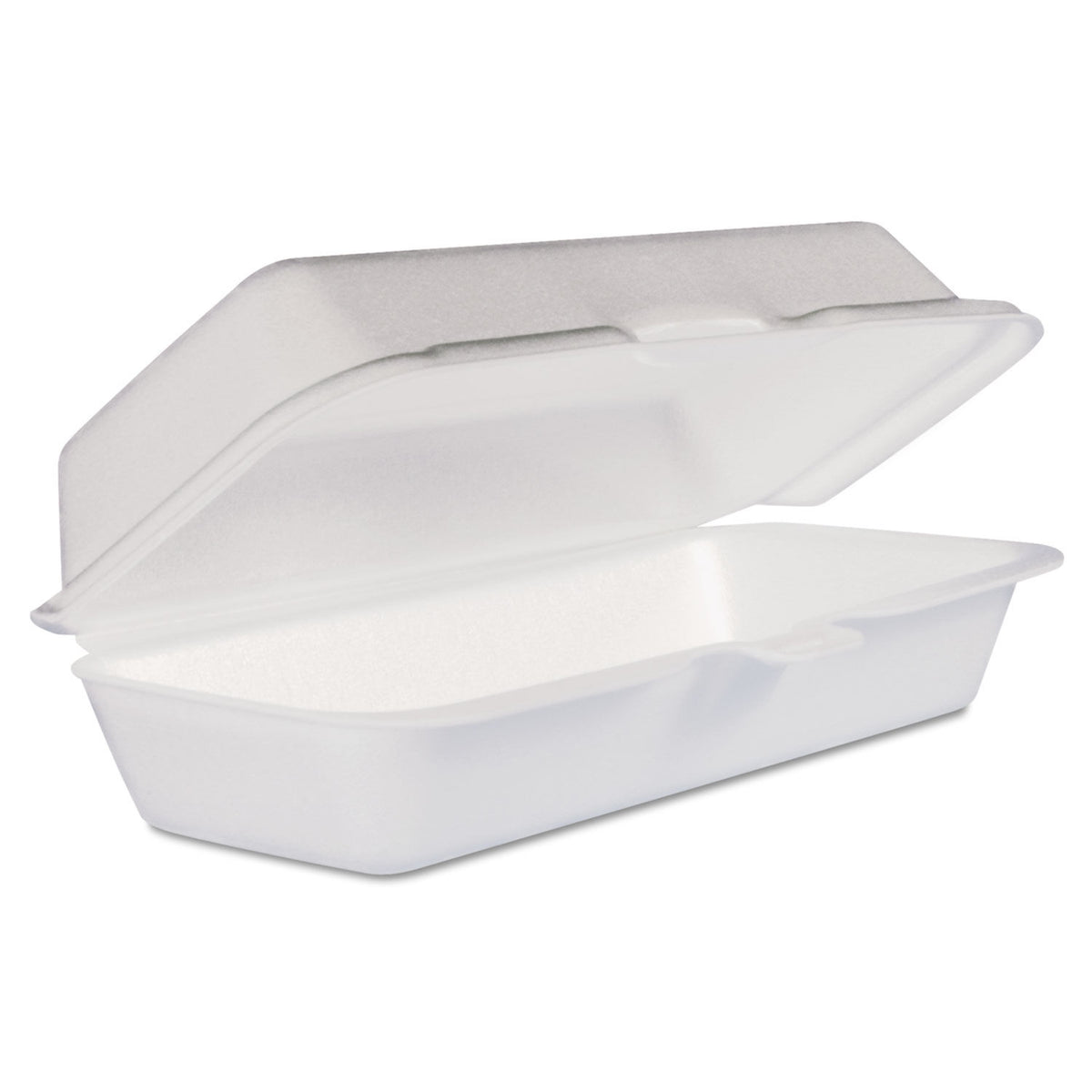 Dart 1-Compartment Foam Take-Out Container, 9 x 9, 200/Case