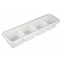 Load image into Gallery viewer, 4 Compartment Bar Caddy White
