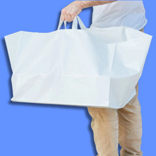 Load image into Gallery viewer, 22&quot; X 14&quot; X 15.25&quot; Catering Bag with Flat Plastic Handle, 100CT
