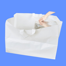 Load image into Gallery viewer, 22&quot; X 14&quot; X 15.25&quot; Catering Bag with Flat Plastic Handle, 100CT
