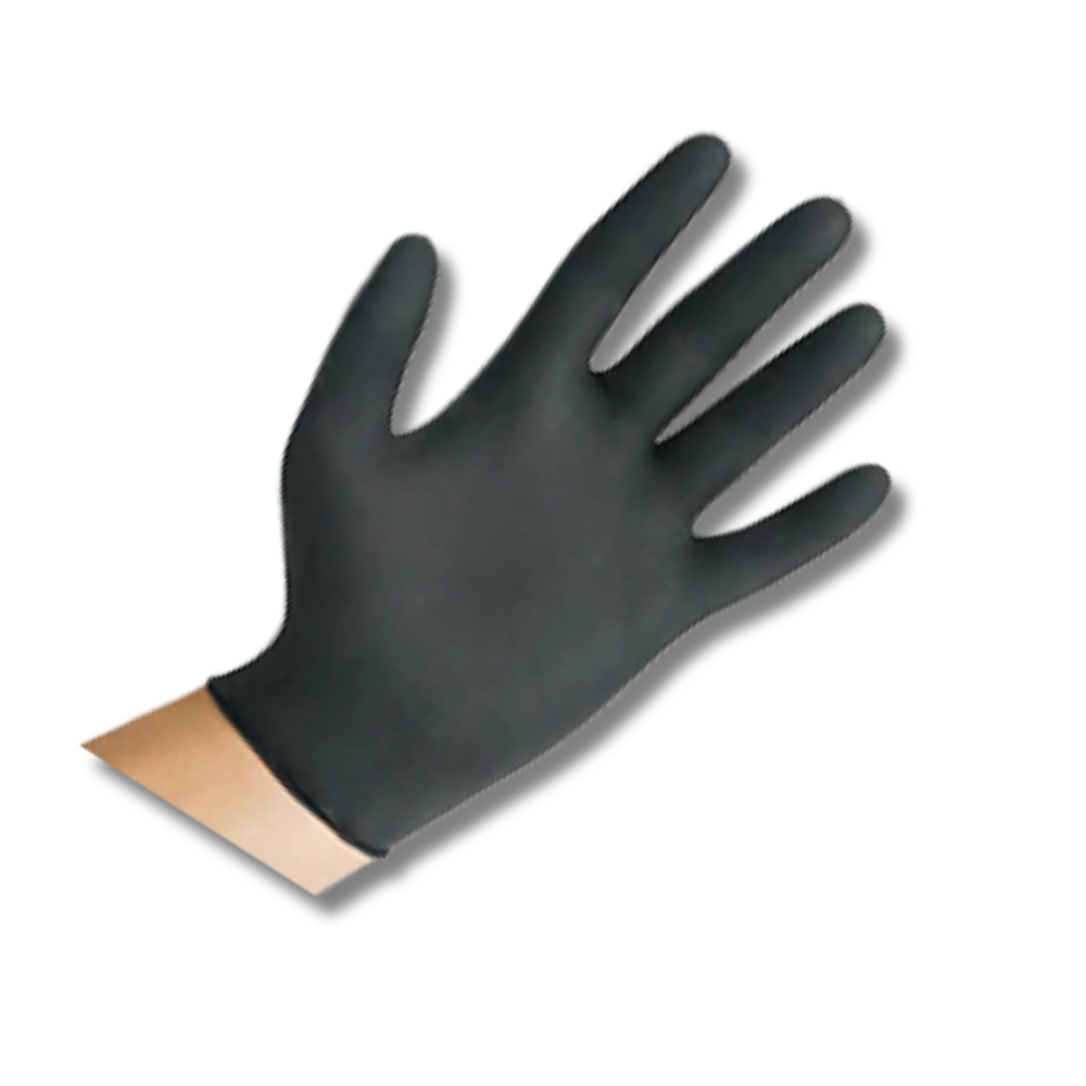 Black Nitrile Gloves