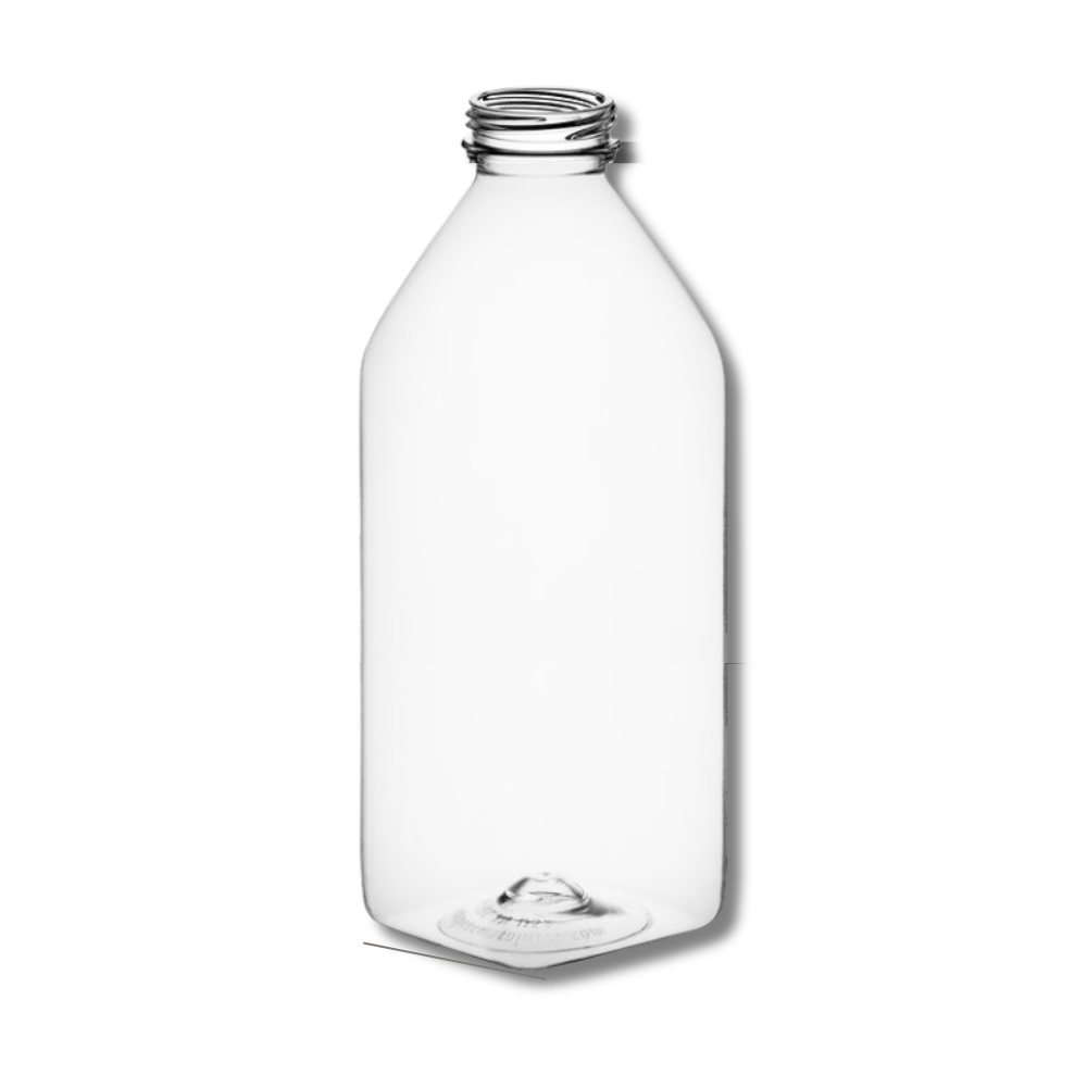 32 oz. Juice Bottle Clear Plastic