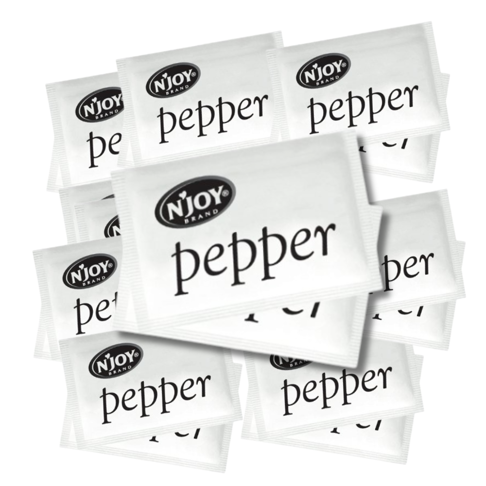 Individual Packets Of Pepper 3000/Case