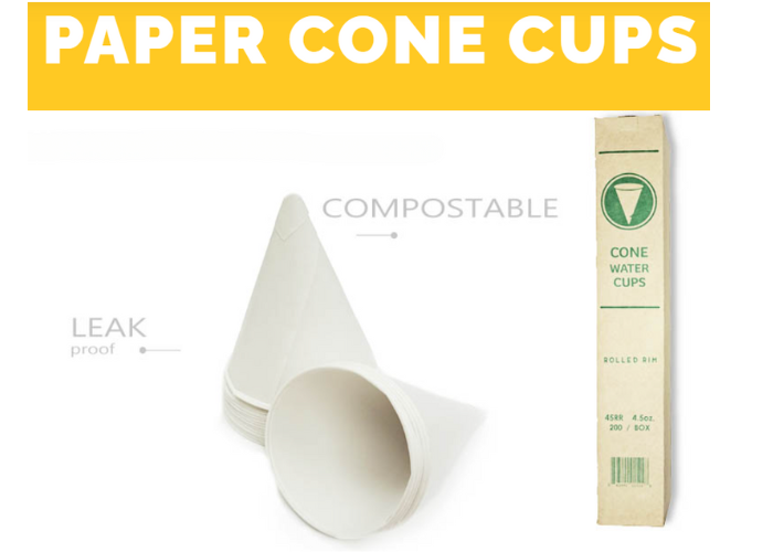 4.5oz Paper Cone Cup, 25/200