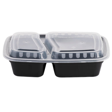 21.6 Oz Octaview To Go Food Containers - Black