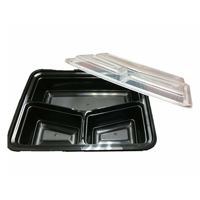 21.6 Oz Octaview To Go Food Containers - Black