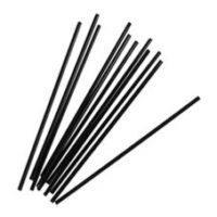 WOW Slim Cocktail/Coffee Stirrer - 5.25, Black